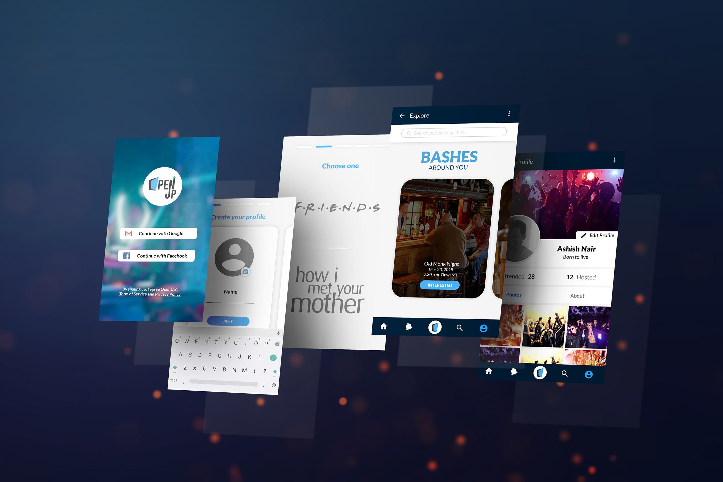 OpenUp Party on the Go